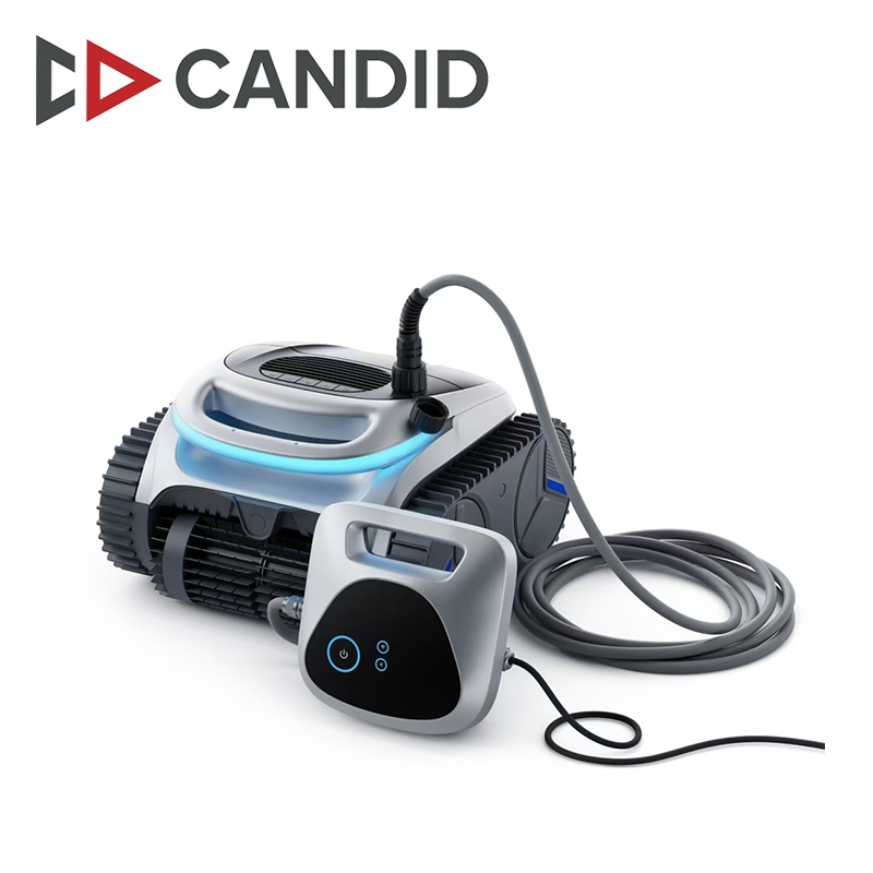 Household Dual Filters Swimming Pool Cleaning Robot Cleaner with Maximum Cleaning Area of up to 80m2 Pool Robot Pool Cleaner Vacuum Pool Cleaner Robot Piscina