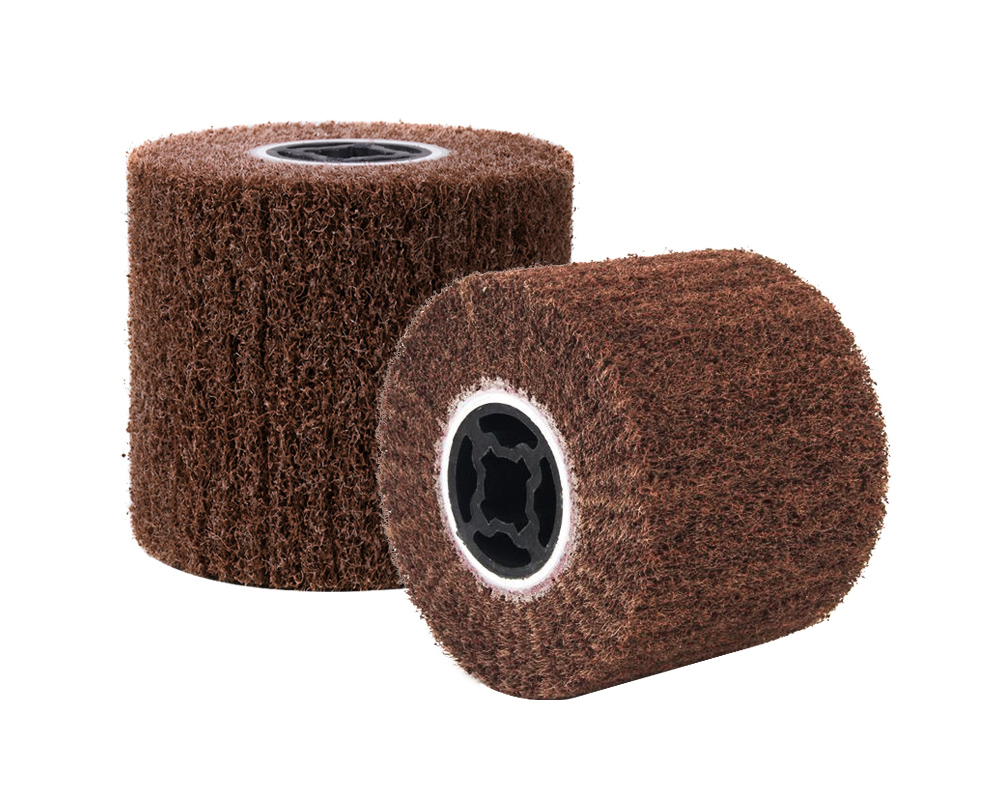 Coarse 120X100X19mm Wire Drawing Wheel for Polishing Surface Finishing