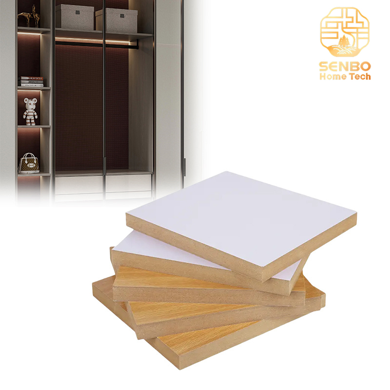 Customizable Size Laminated MDF Board Panel for Home Furniture Decoration