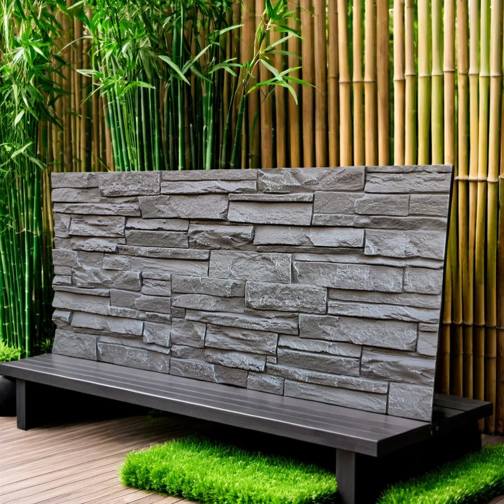 Light Weight Stacked Stone Wall Tile Featured PU Stone Tile PU Faux Stone Wall Tile for Exterior Wall Decoration Waterproof Stane Wall Panels