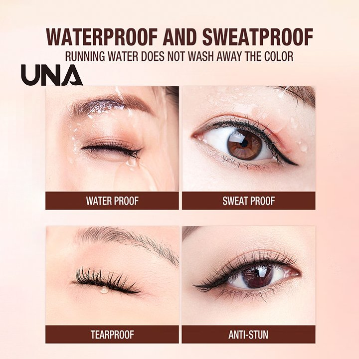 Black Waterproof Eye Liner Long Lasting Fast Dry Eyeliner Pen