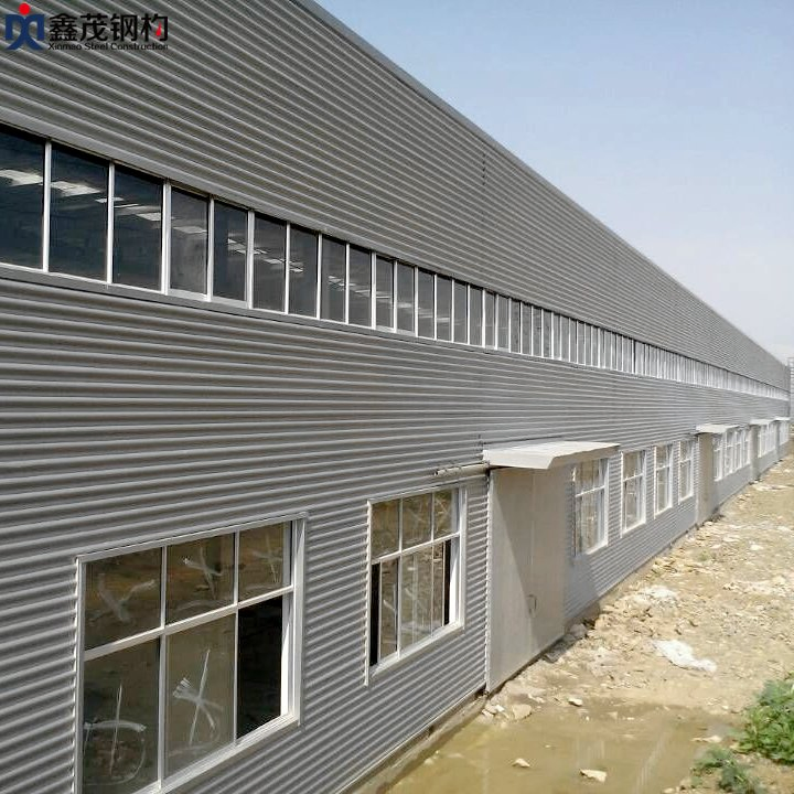 Prefabricated Structural Glass Processing Factory Modular Apartment Steel Workshop
