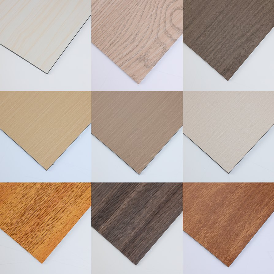 ACP Product List Price Laminated Wooden Film Composite Panel