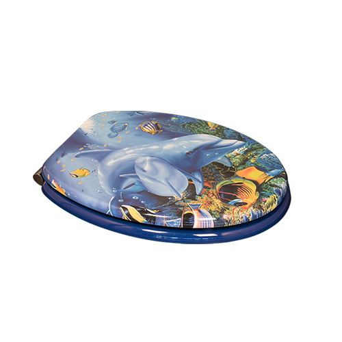 MDF Printing Soft Toilet Seat Cover, Toilet Seat Wc Seat