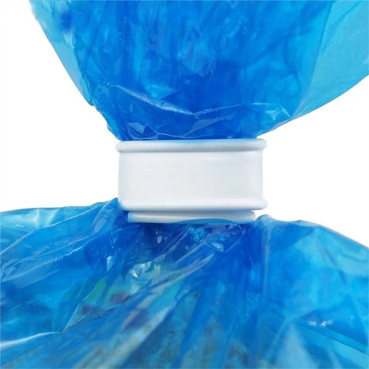 7mm or 8mm Plastic Clip Band/Double Wire Twist Tie/ Fast Food Clipband Original Twist Tie for Packaging