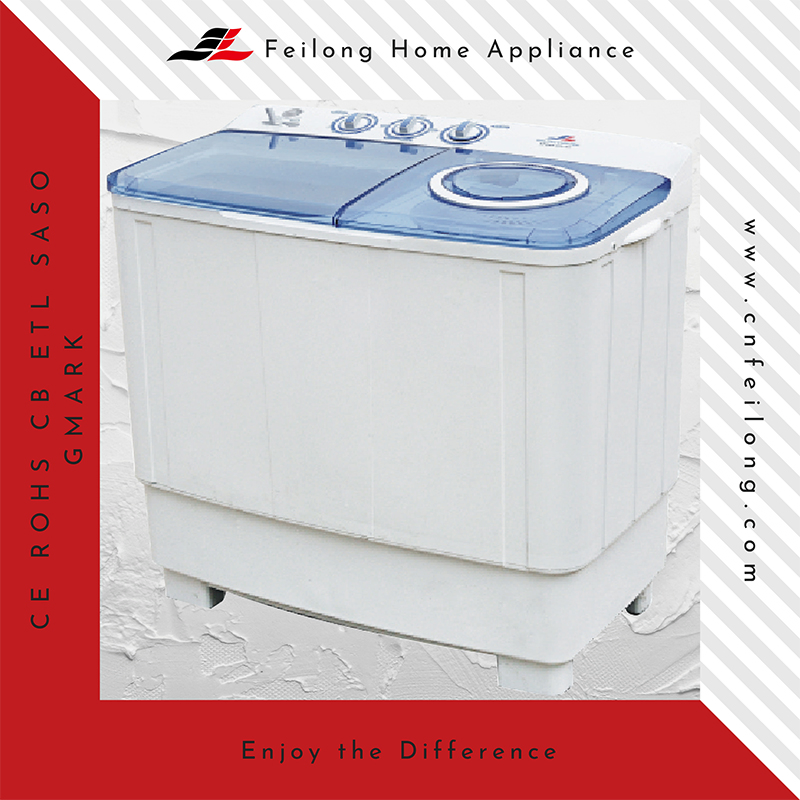 15kg China Best Xpb150-2009sx3 Semi-Auto Twin Tub Washing Machine