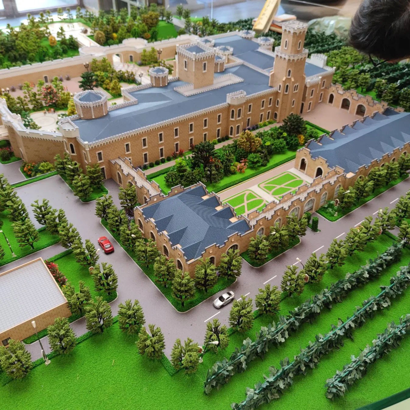 3D Commercial Winery Professional Design, Architectural Model Making