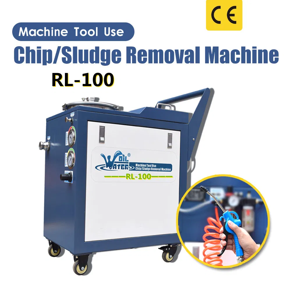 Sludge Removal Tool Chip Removal Machine Tank Coolant Disposal System for CNC Machine