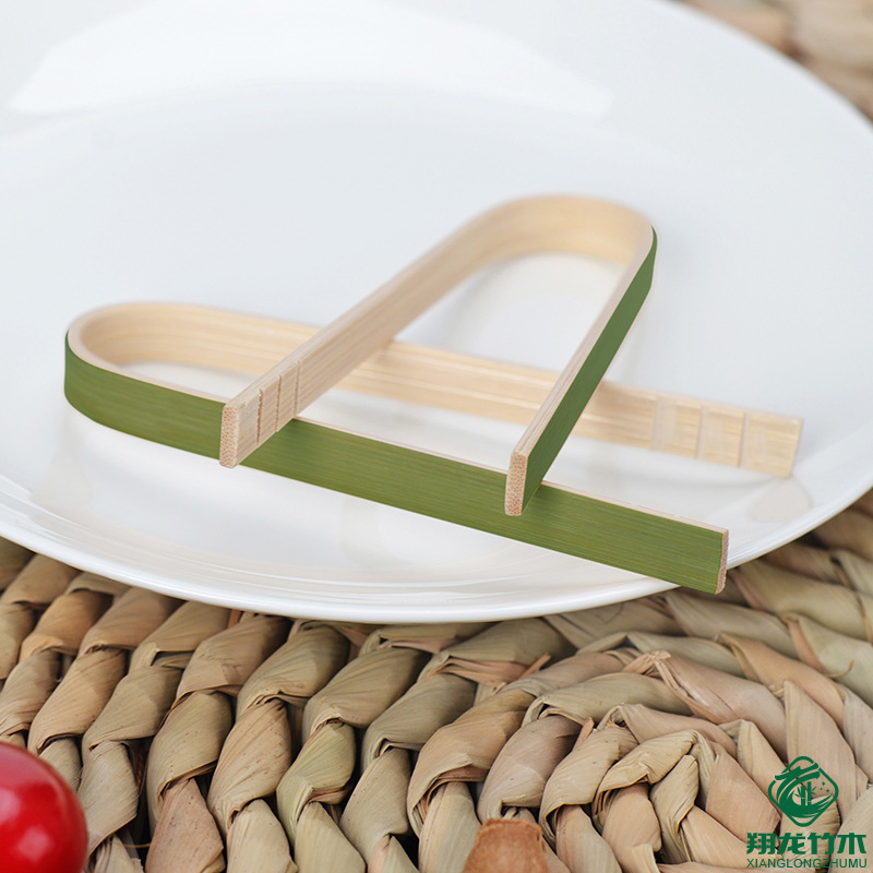 Одноразовые мини-щипцы из бамбука для кухни