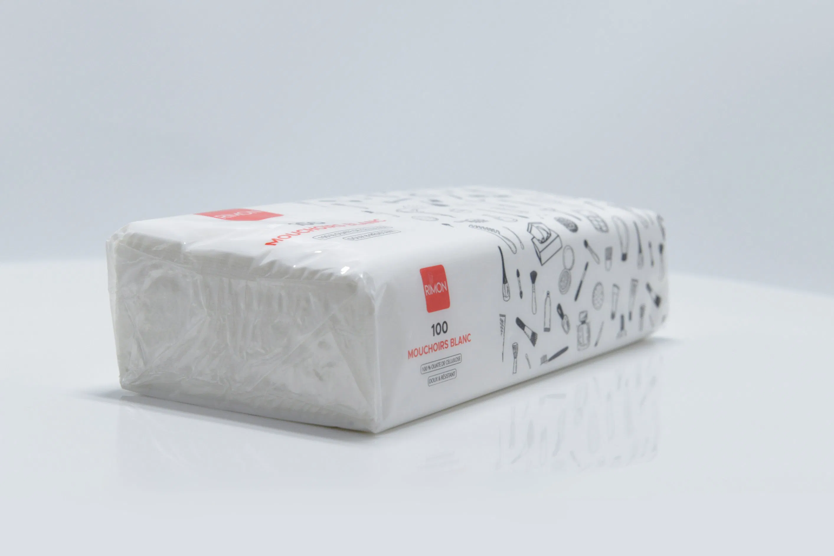 Wholesale Customized Multi-Layer Tissue Paper with Plastic Packaging for Facial Tissue Paper