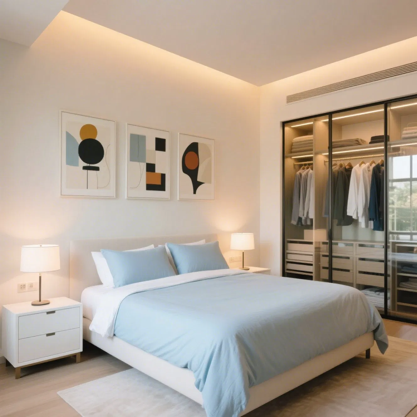 Modern Family Style Tiny Steel Frame Villa Homes for Sale