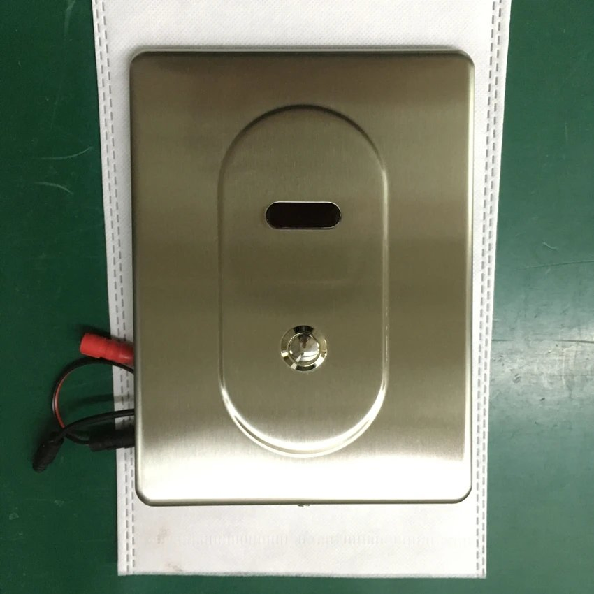 Touchless Wc Flusher Manual Press Automatic Sensor Toilet Flush Valve