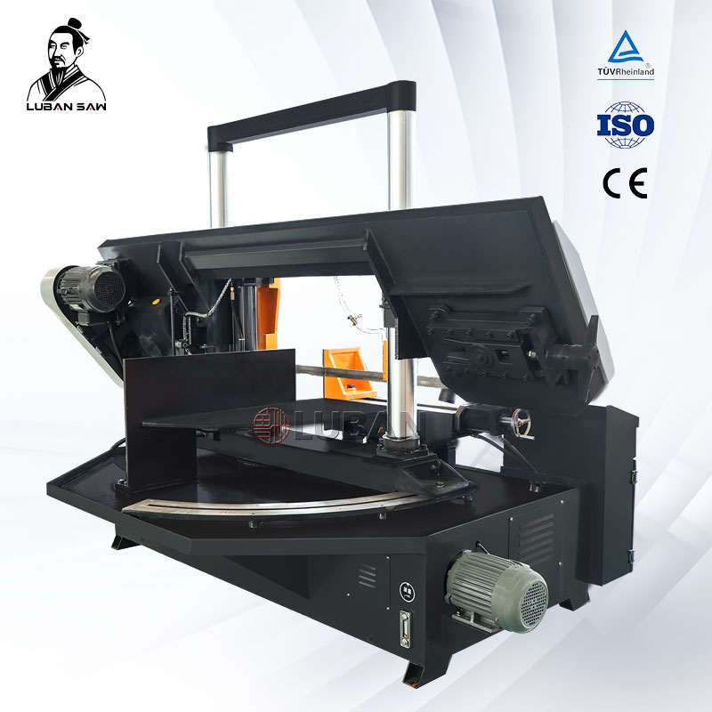 Станок ленточнопильный полуавтоматический угловой резки 60° GB4230X