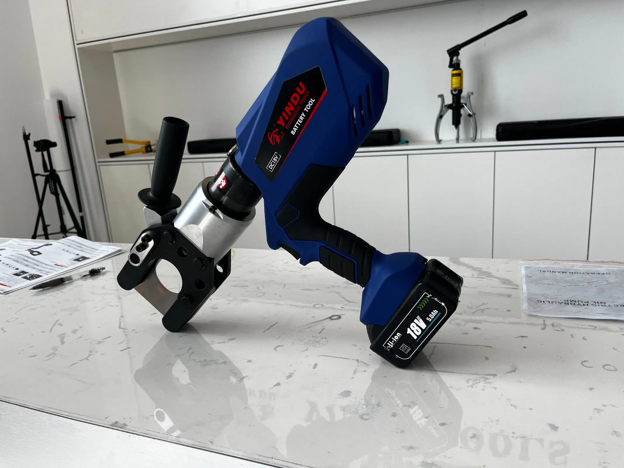 Battery Cable Cutter Powered Tool Electric Hydraulic High Quality Cordless Cable Cutting