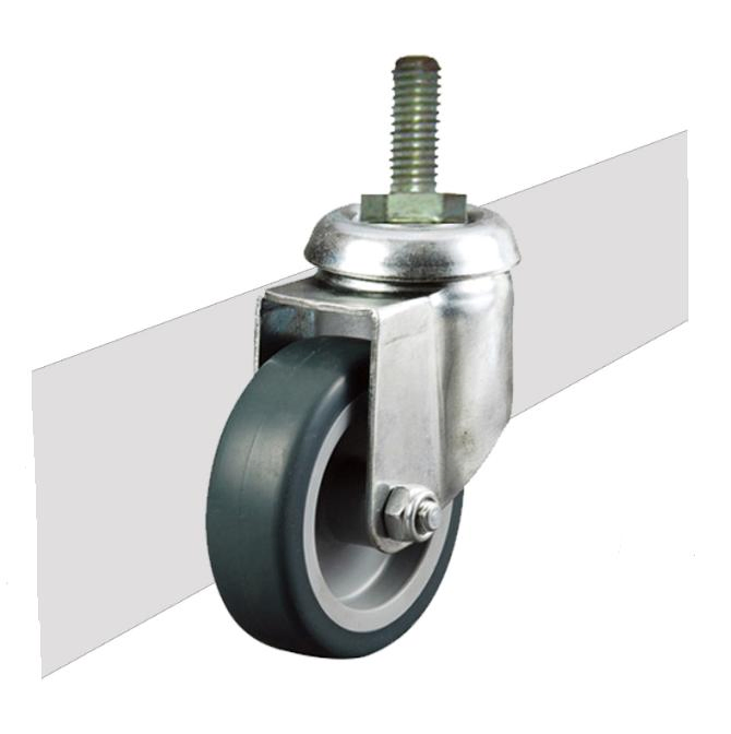 3inch Industrial Medium Duty Wheel Bolt Hole Polyurethane Caster Wheel