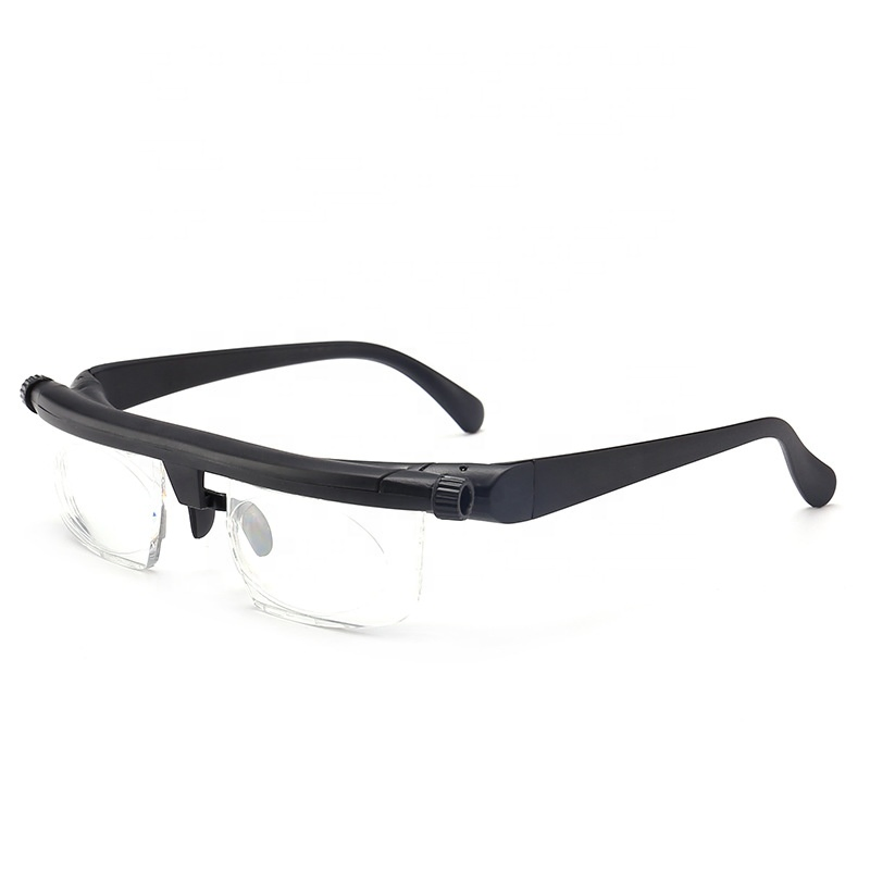 Adjustable Myopia -6D to +3D Variable Lens Binocular Magnifying Reading Glasses