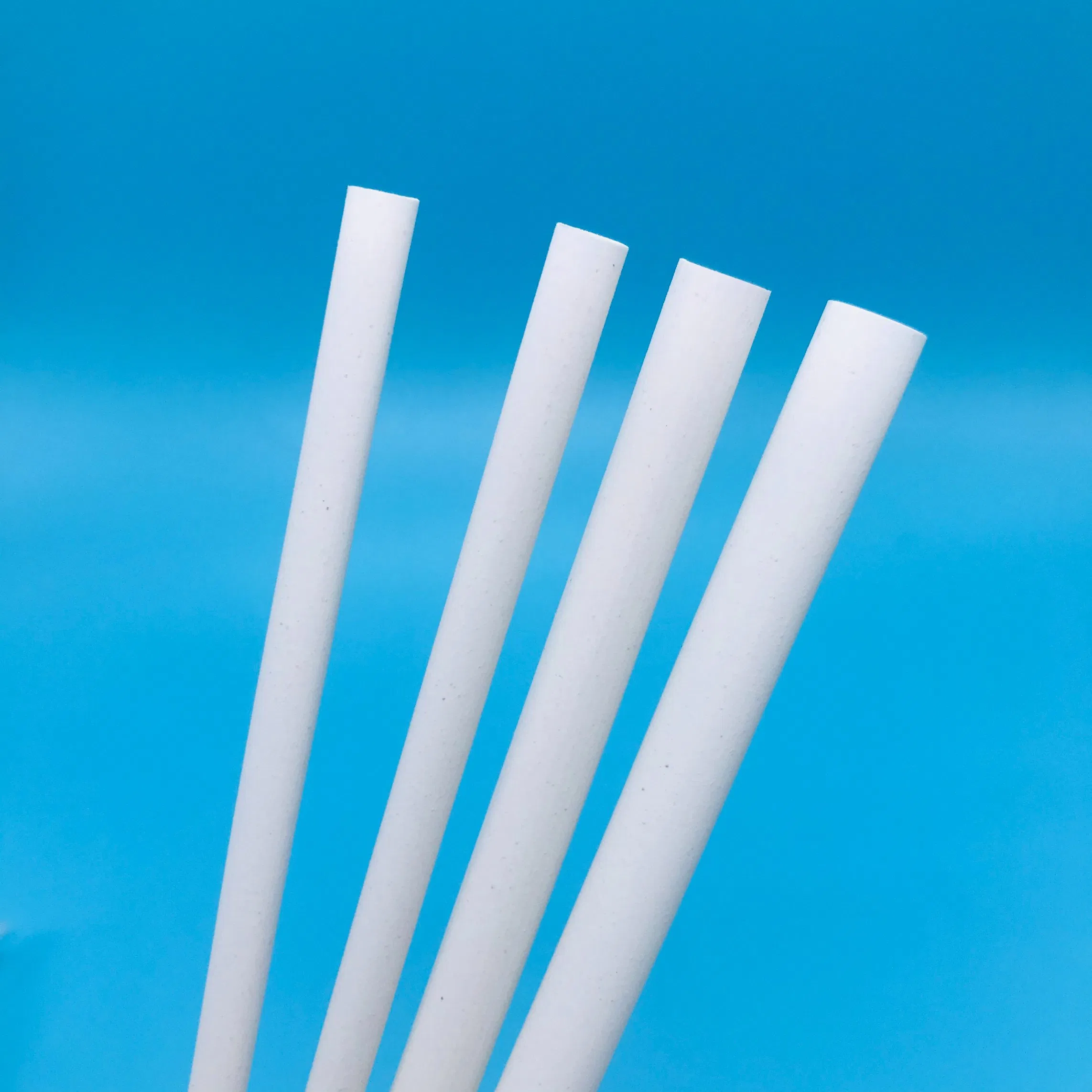 Biodegradable Compostable Hot Boba Milk Bubble Tea Bamboo Fiber Drinking Straws