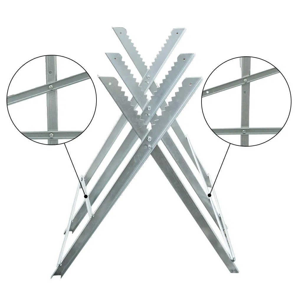 Heavy Duty Chainsaw Trestle Log Folding Saw Horse Sawhorse