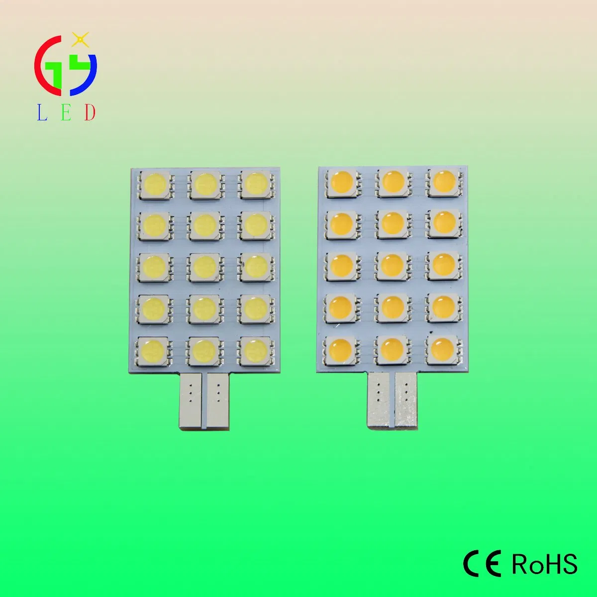 Светодиодные лампы T10 W5W 24SMD 5050 для авто