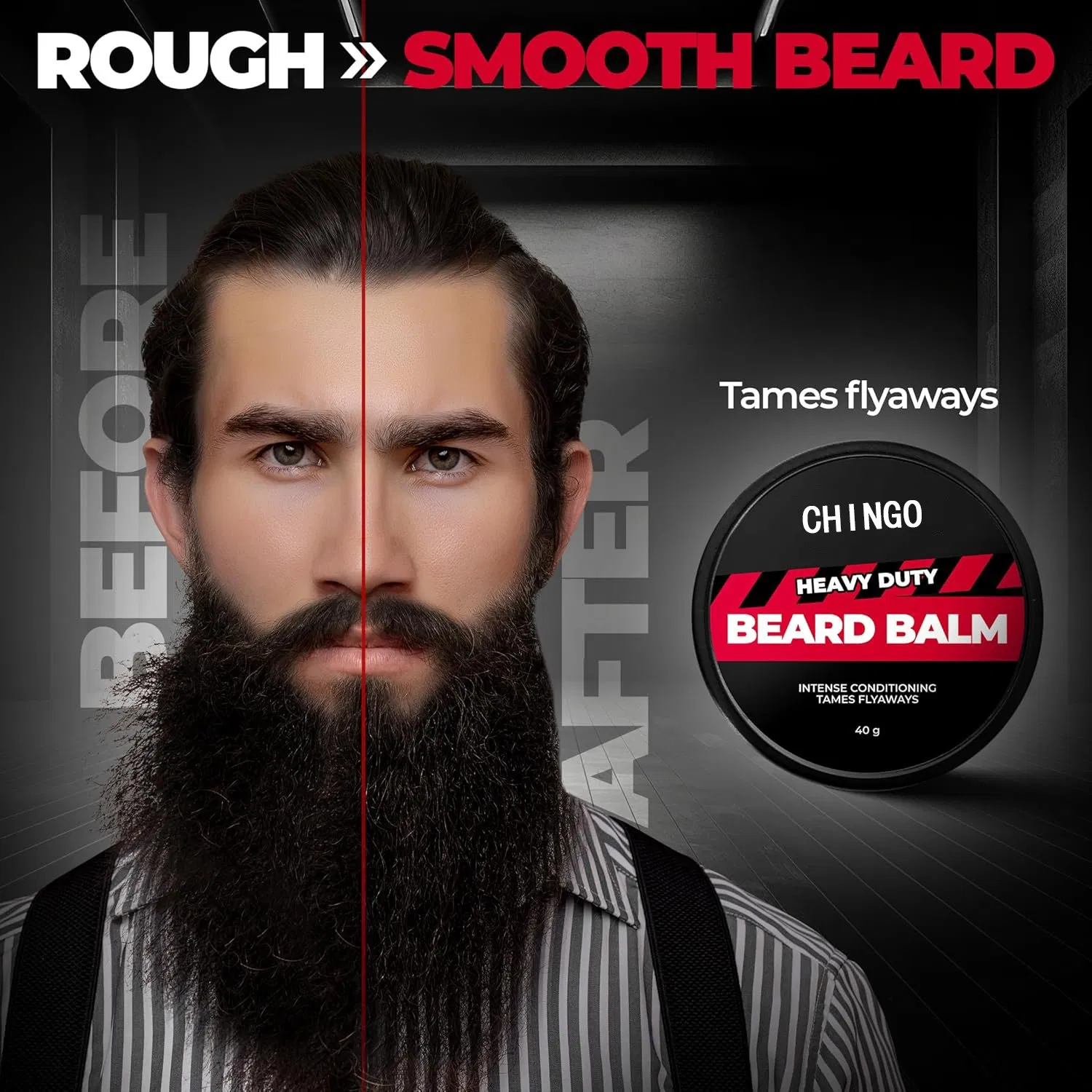 Advanced Clinically-Proven Beard Growth Balm for Noticeably Thicker Fuller Results