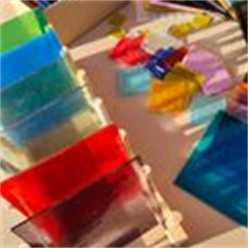 Decorative Ultra Clear Hot Melt Glass/Fused Glass