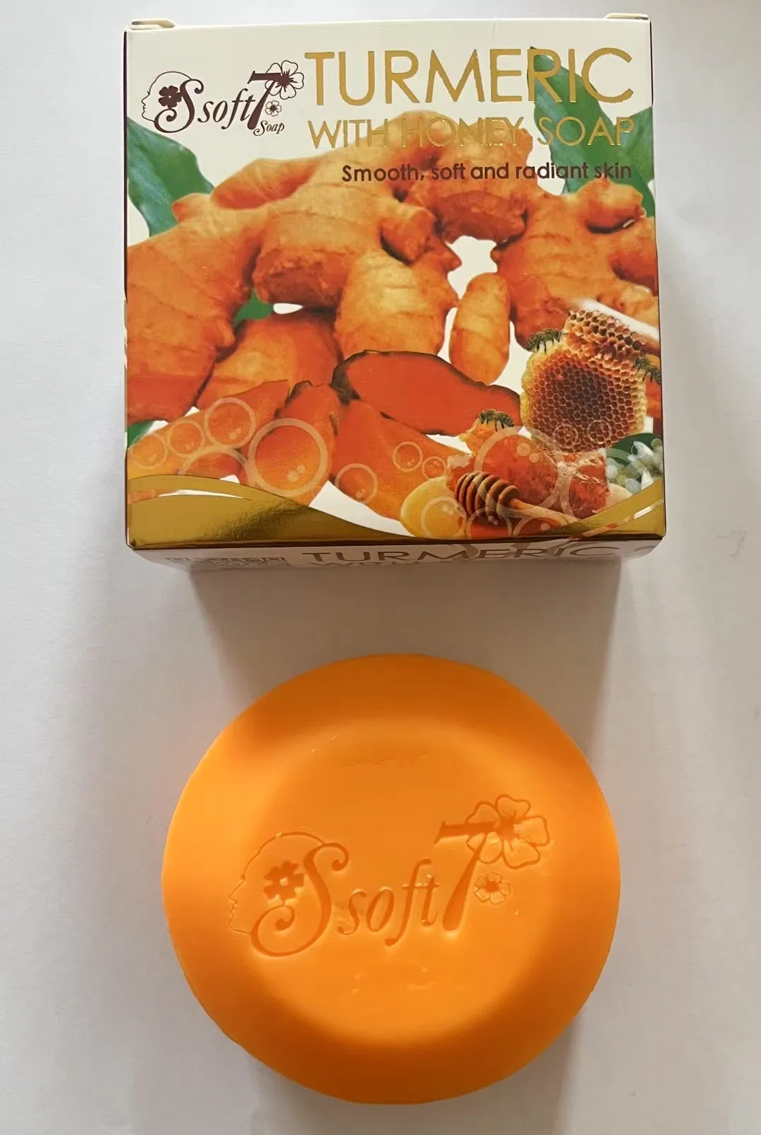 120g S Soft 7 Turmeric with Honey Soap