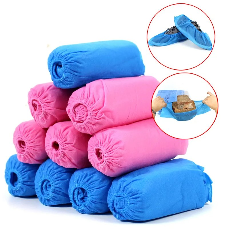 Cover Shoes Medical Anti Skid Surgical Shoes Cover for Hospital Disposable Non Woven Shoe Cover