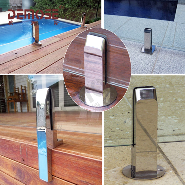ISO9001 Certified Tempered Glass Fencing for Private Pool Safety and Style (DMS-B28165)
