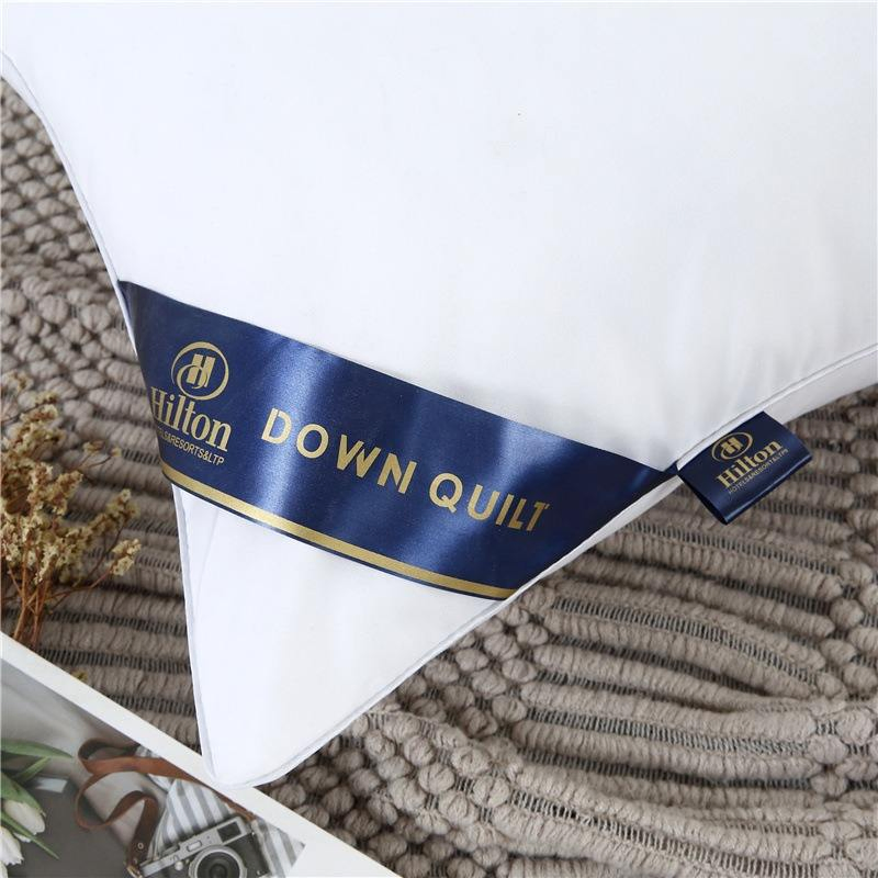Luxury 5 Star Hotel Goosedown Feather Pillow Wholesale Sleeping Pillow