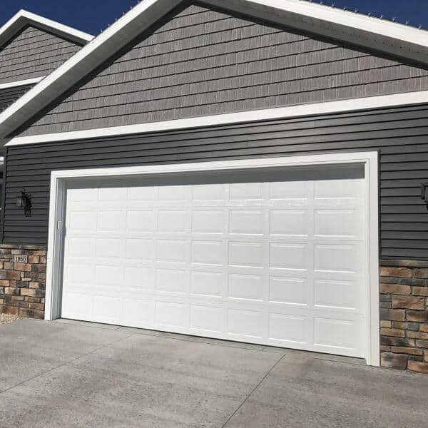 Anodised Aluminum Assemble Glass Single Garage Door Sectional 8X7 Exterior