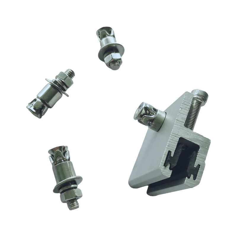 Curtain Wall Accessories Stone Cladding Fixings Stone Fastener for Marble Stone