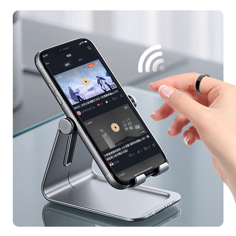 Health Sleep Monitor Fitness Tracker Heart Rate Blood Oxygen Blood Pressure Smart Finger Ring