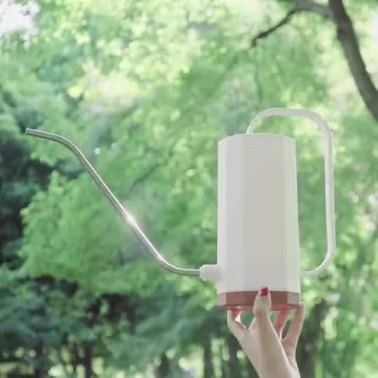 Nordic Handle Plastic Oval Indoor Plants Flowers Spray Bulk Watering Can