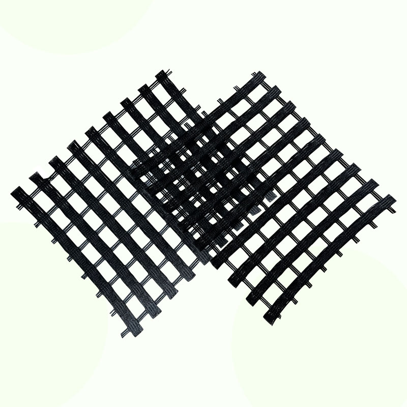 Airport Runway Construction Cloud HDPE Geogrid Roll Factory Direct Sale