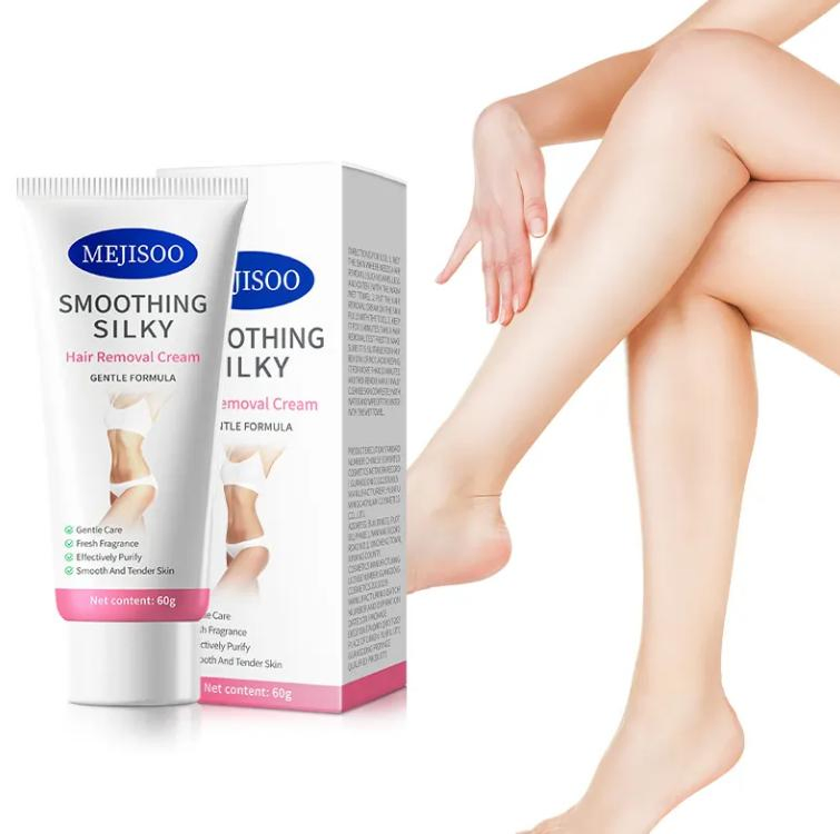 Online Wholesale Retail Natural Permanent Safe Easy Removal Gentle Painless Hair Remover Cream Fast Mild Non-Irritating Hair Removal Cream for The Whole Body