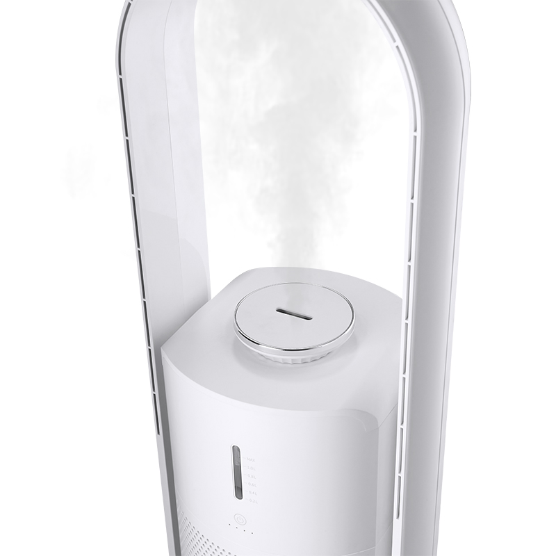 ODM OEM GS Professional HEPA1314 Filter Mini Humidifier Fan Desktop Bladeless Fan