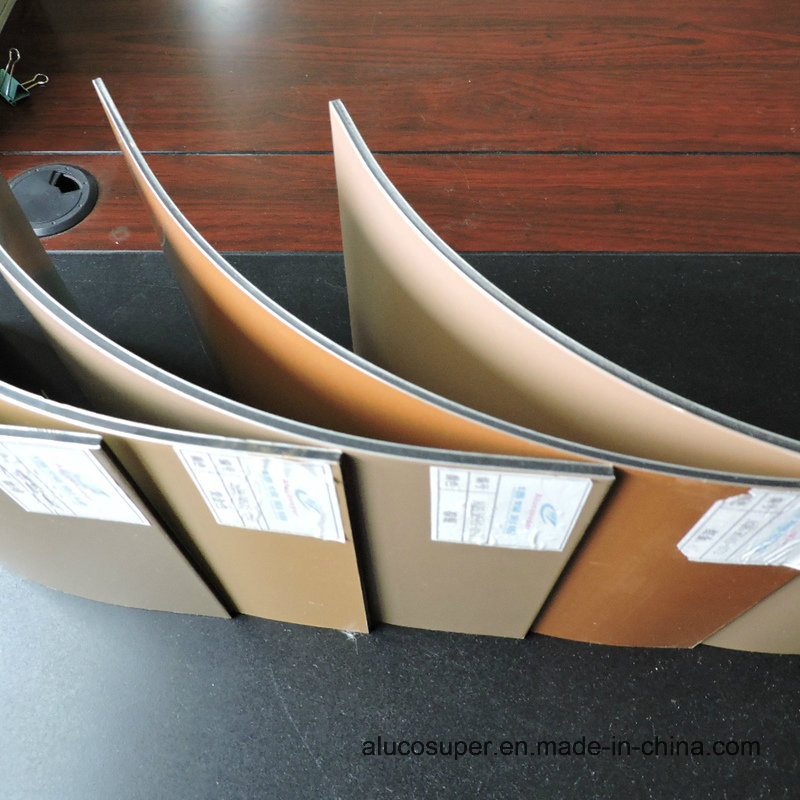 Алюминиевая композитная панель Shinning Coffee Color PE