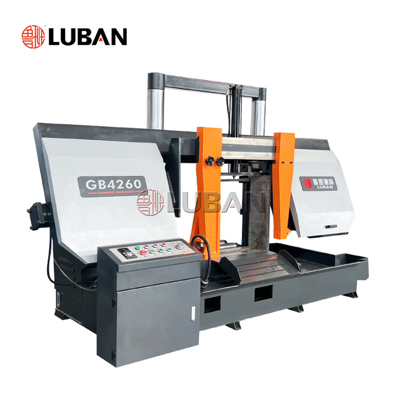 Станок ленточнопильный горизонтальный полуавтоматический GB4260 H