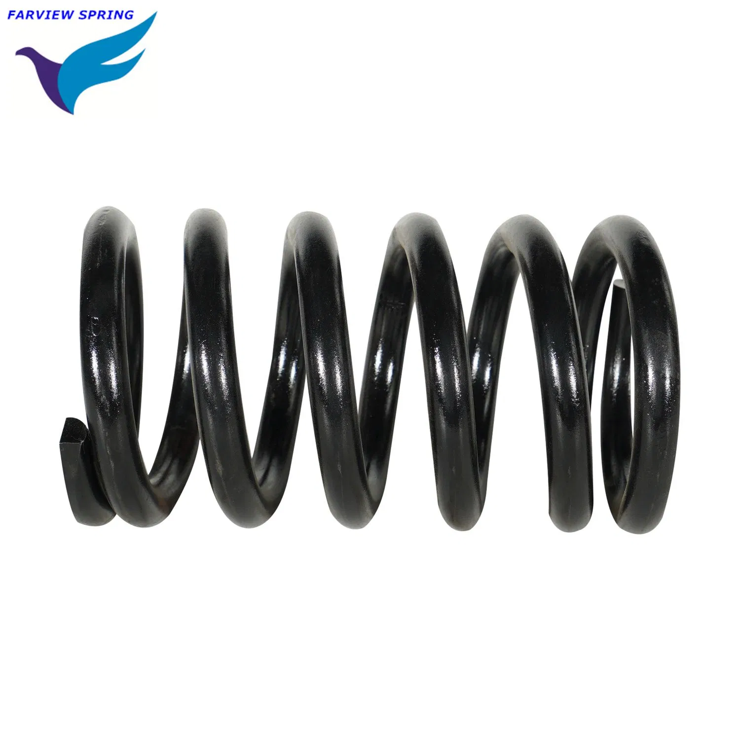 Rear Shock Absorber Locomotive Spring Large Diameter Hot Rolled Coil Railway Compression Spring