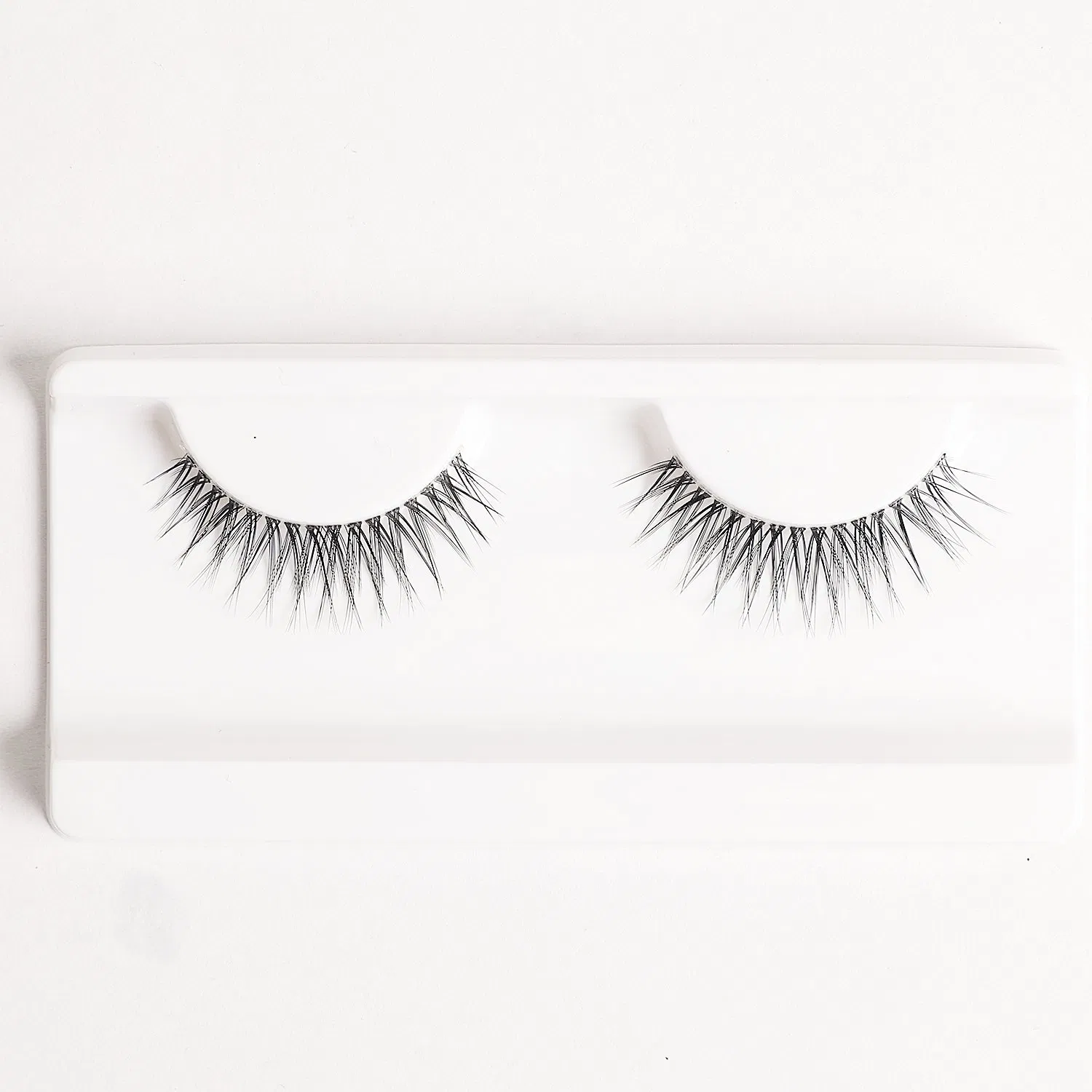Quality Assurance Vendor Clear Band 3D Eyelashes Extensions Faux 3D Mink Lashes Silk Customized Box Private Label Eyelash