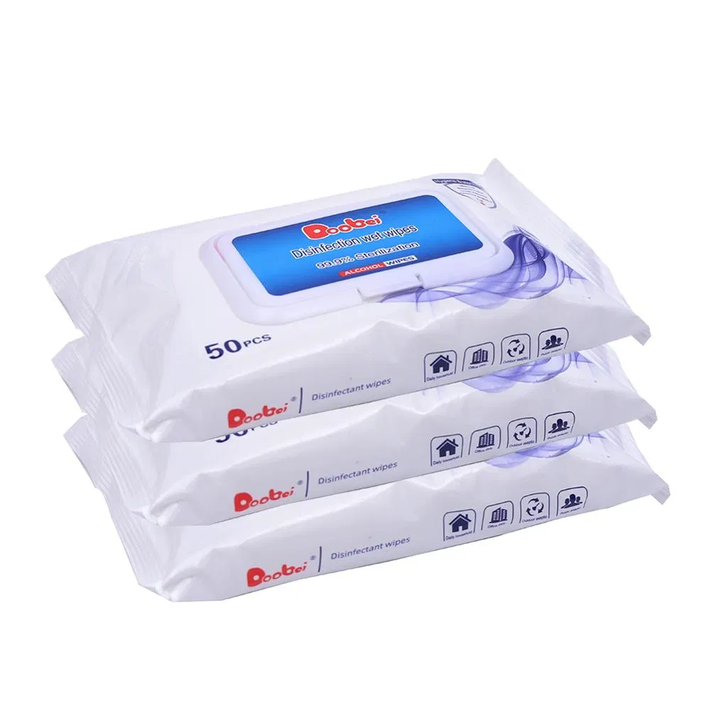 Disposable Wipes Disinfecting 80 Pieces of Sterilization Cleansing Wipes Sterilization Wet Wipes