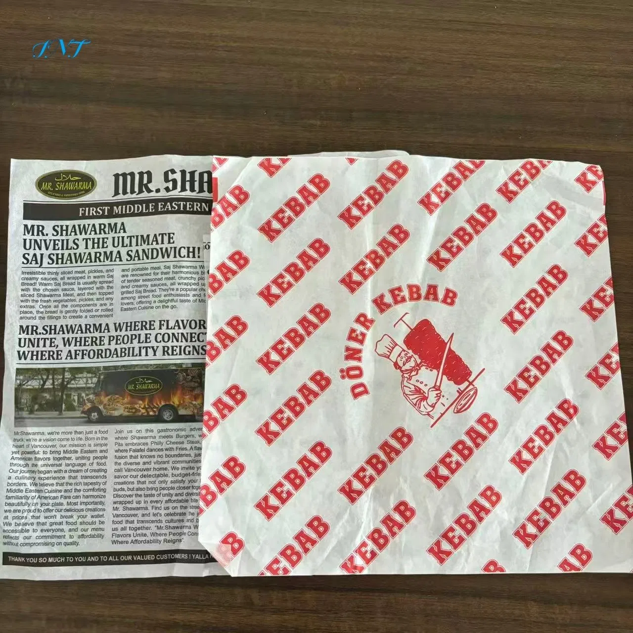 High-Quality Printed Placemat Paper for Promotion
