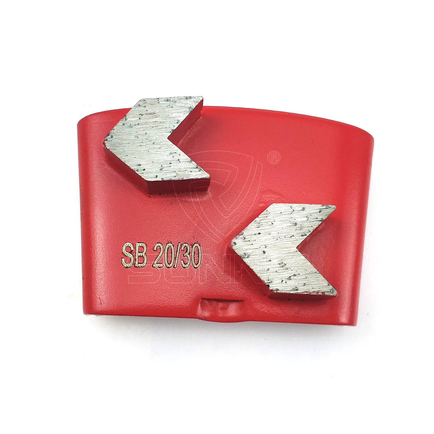 30# Medium Bond Insert Diamond Grinding Segment Shoes