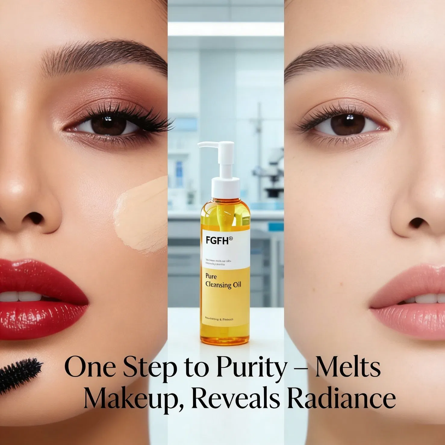 Best Selling Soothing Texture Face Makeup Remover Oil Custom Hydrating Facial Makeup Cleansing Oil