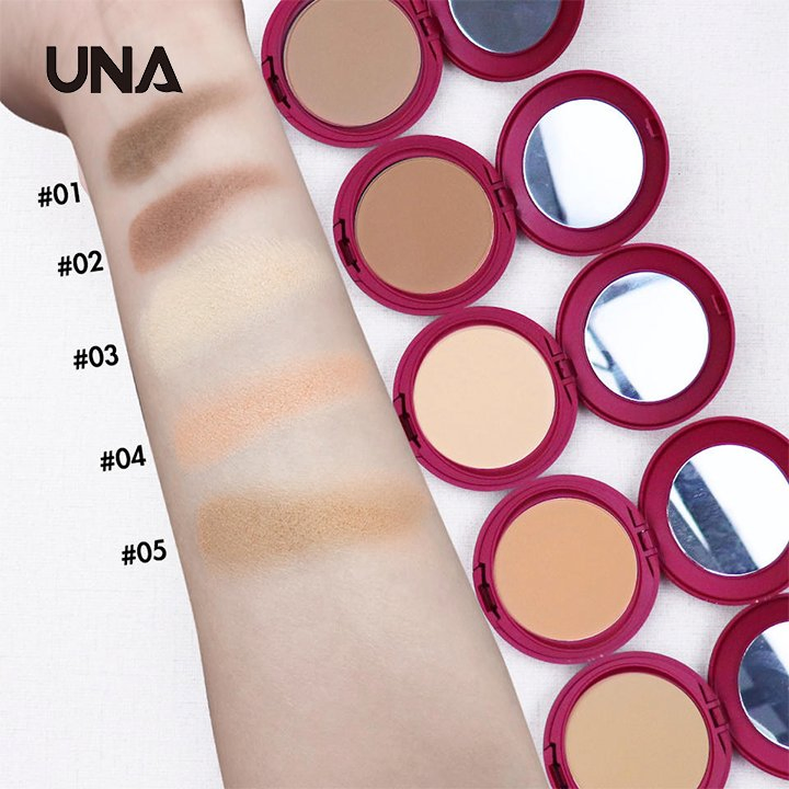 Wholesale Full Coverage Compact Powder Case Cosmetic Puff Make up Concealer Pallet Loose Powder Compact