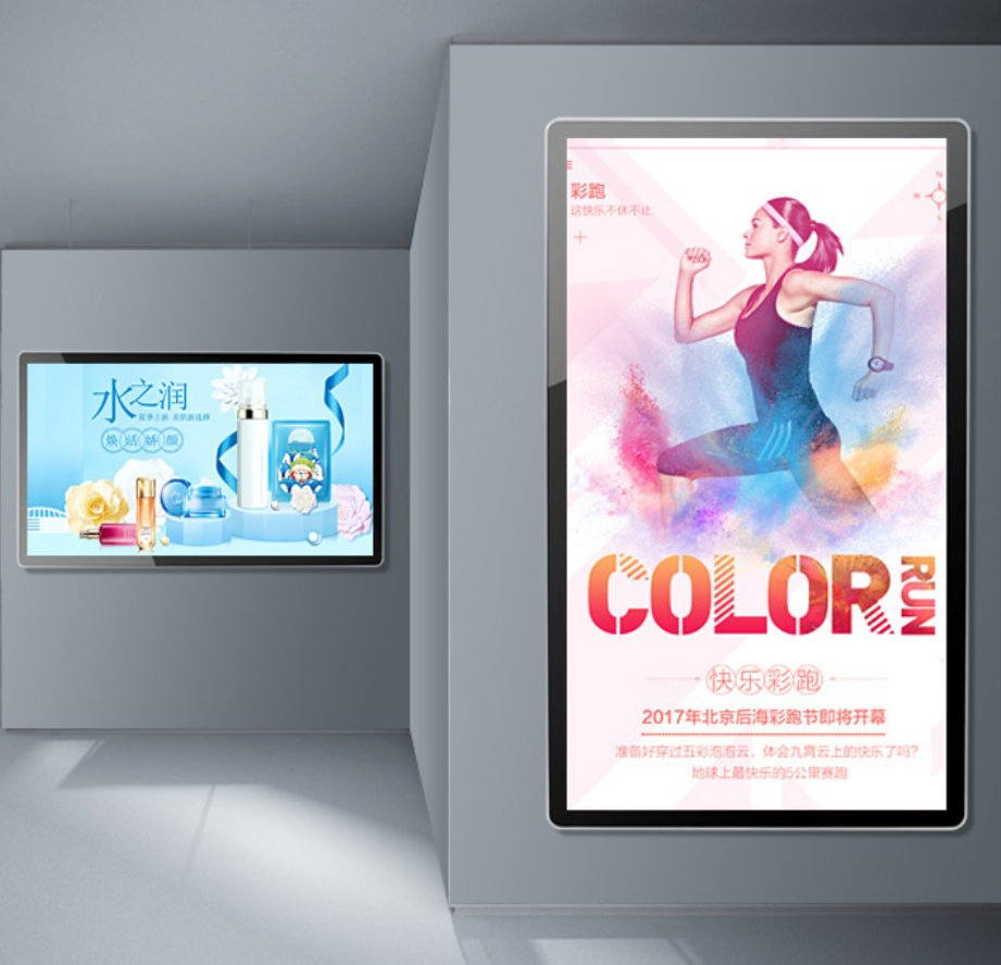 OEM 55 Inch Infrared Touch Screen LCD Display Monitor Wall Mounted