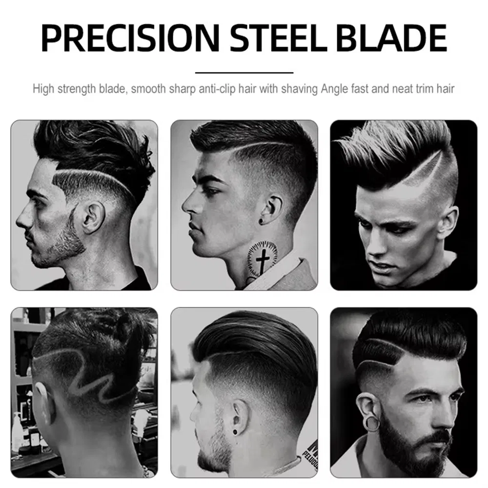 Professional Barber Replacement Machine Hair Trimmer Blade Cutter Sharp Clipper Durable Stainless Steel Blade for Kemei