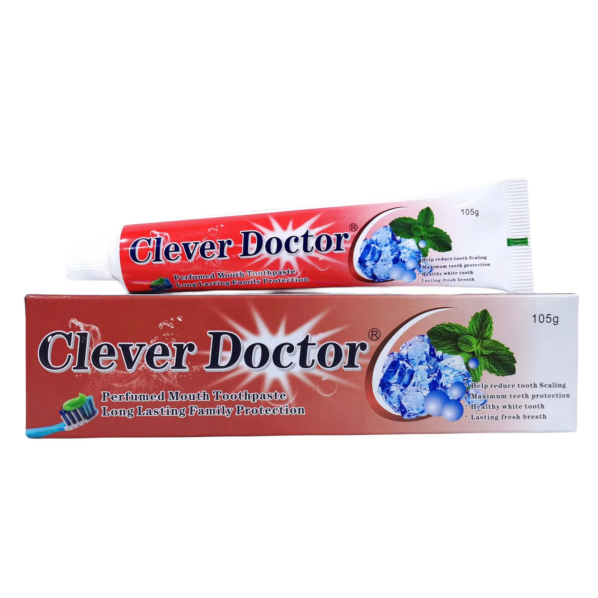 Customized Custom Logo Factory Selling Gum Bleeding Flavor Herbal Medical Toothpaste