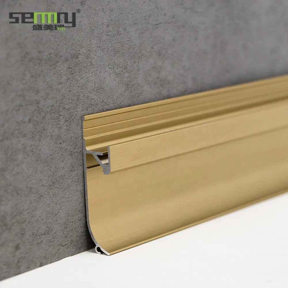 Wall Skirting Baseboard Profiles Molding Trim Floor Accessories LED Skirting Board
