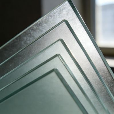 5mm Round/Square Frosted Glass for Decorative Observation Window / Translucent Display Case Accent